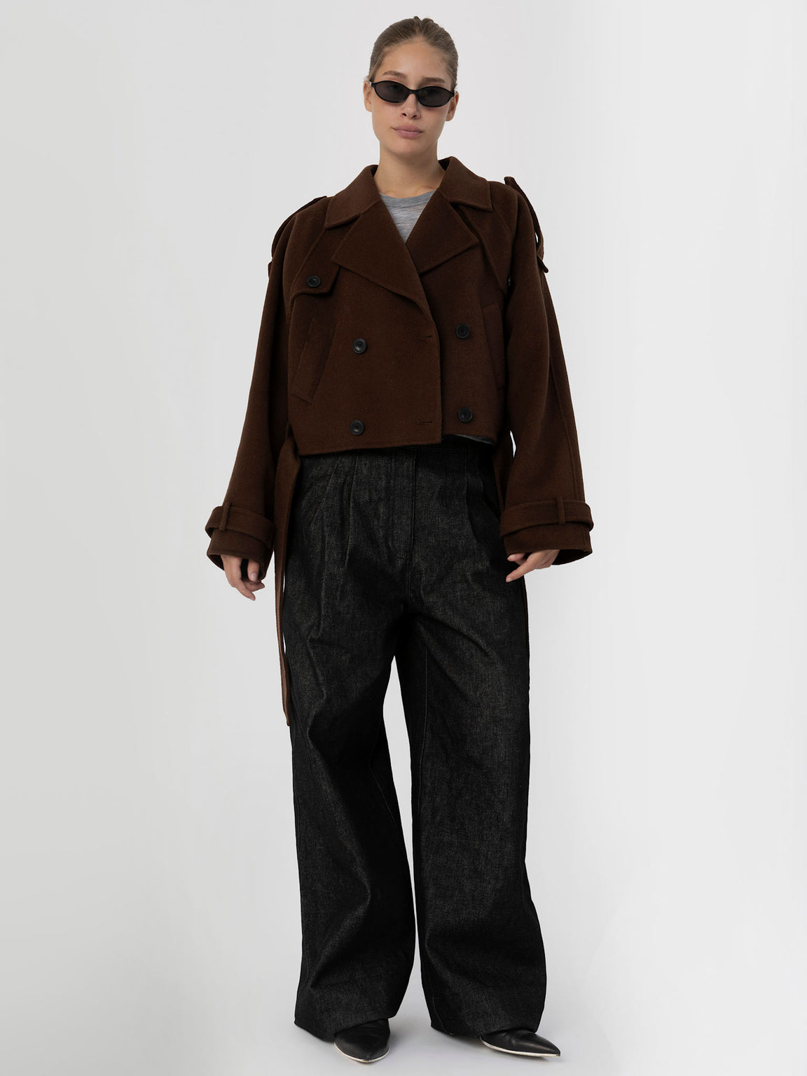 JOHN WOOL JACKET BROWN