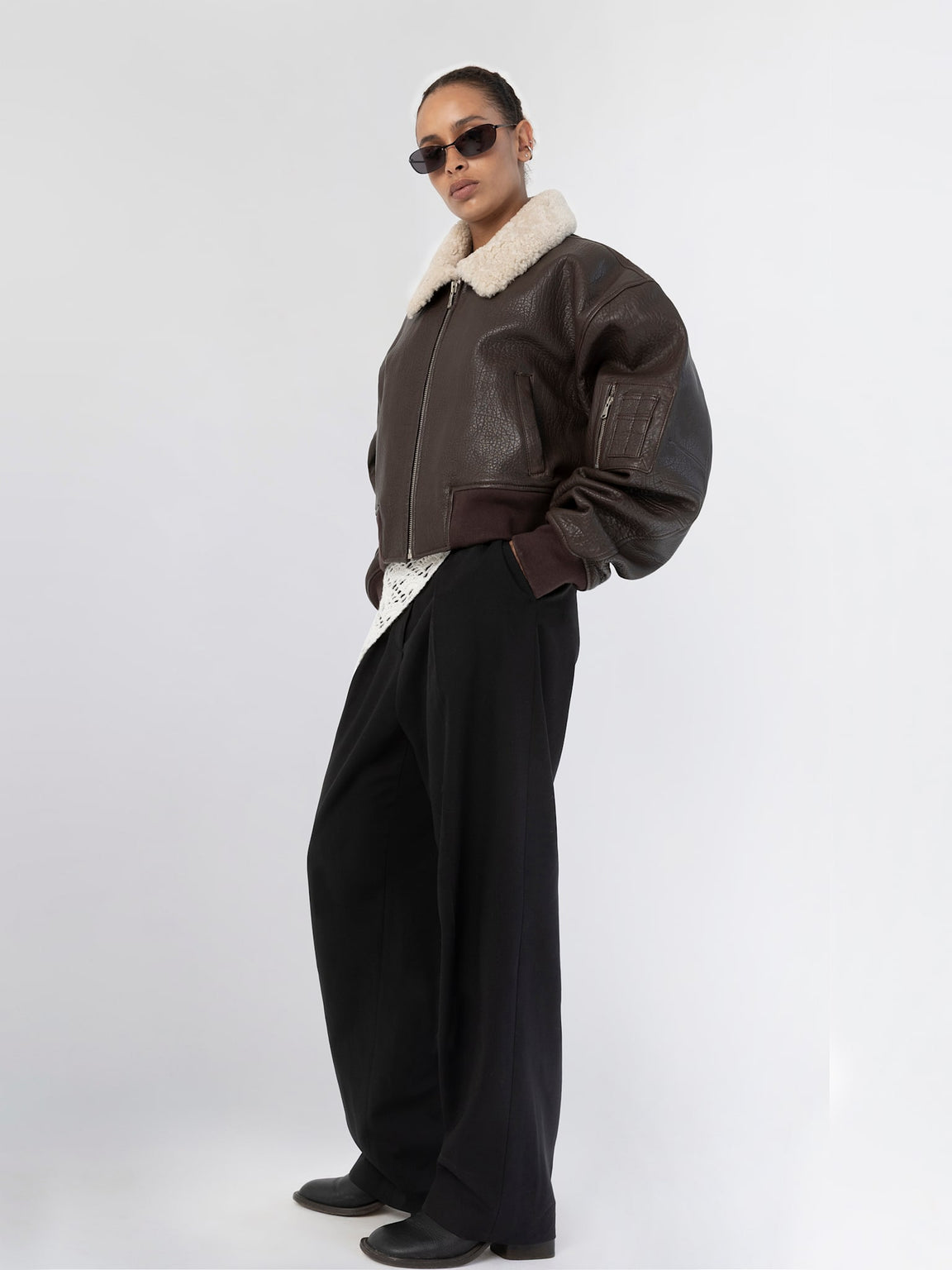 ESTELLE JACKET - BROWN