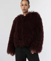 CARLY JACKET - BURGUNDY