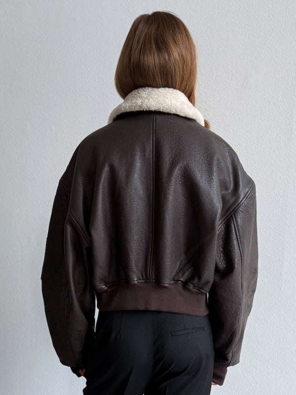 ESTELLE JACKET - BROWN