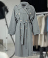 BOBBY CANVAS TRENCHCOAT - GREEN
