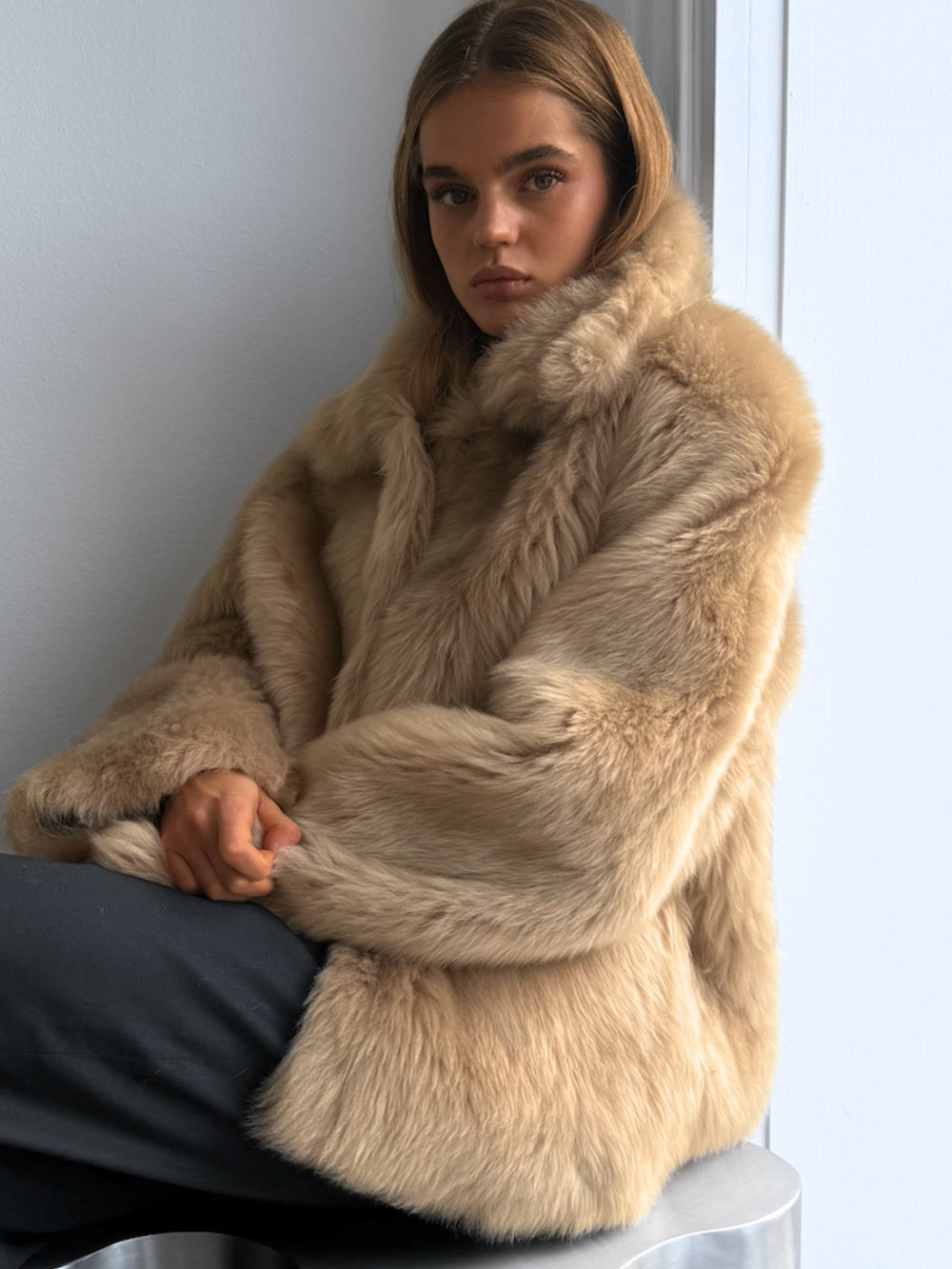 DALLAS JACKET - CREME
