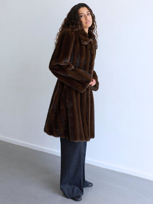 RIVA COAT - BROWN