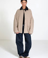 BROOKLYN JACKET - BEIGE/BLACK