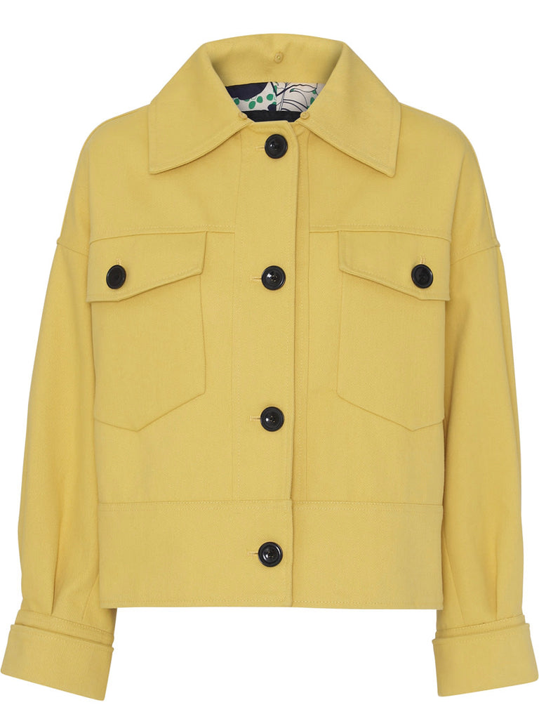 CHARLIE JACKET - CANVAS - YELLOW