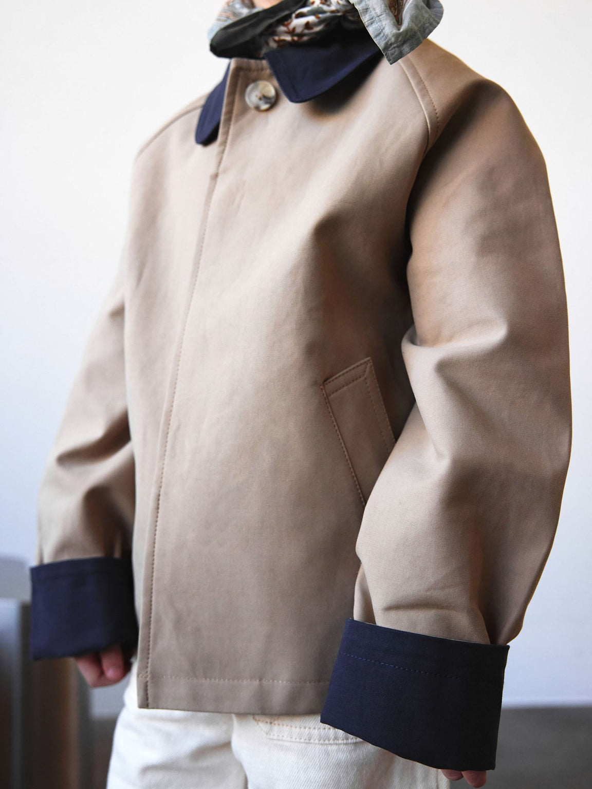 JOEL KIDS JACKET - BEIGE