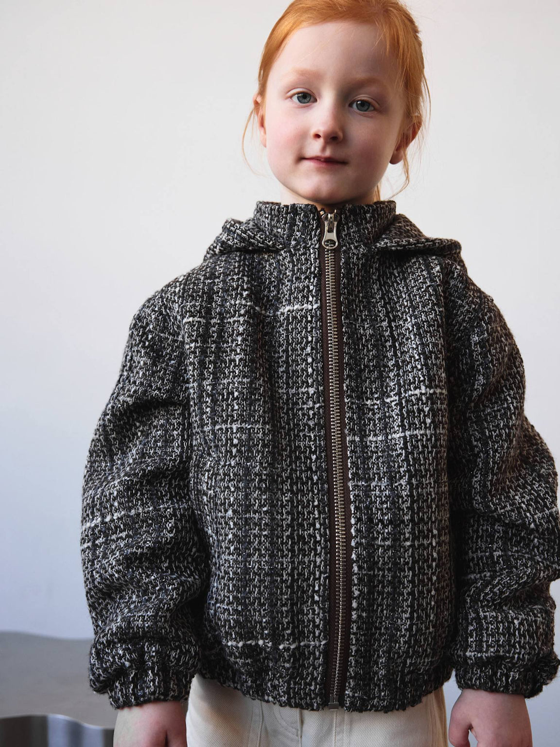 MILA KIDS JACKET - CHECKED