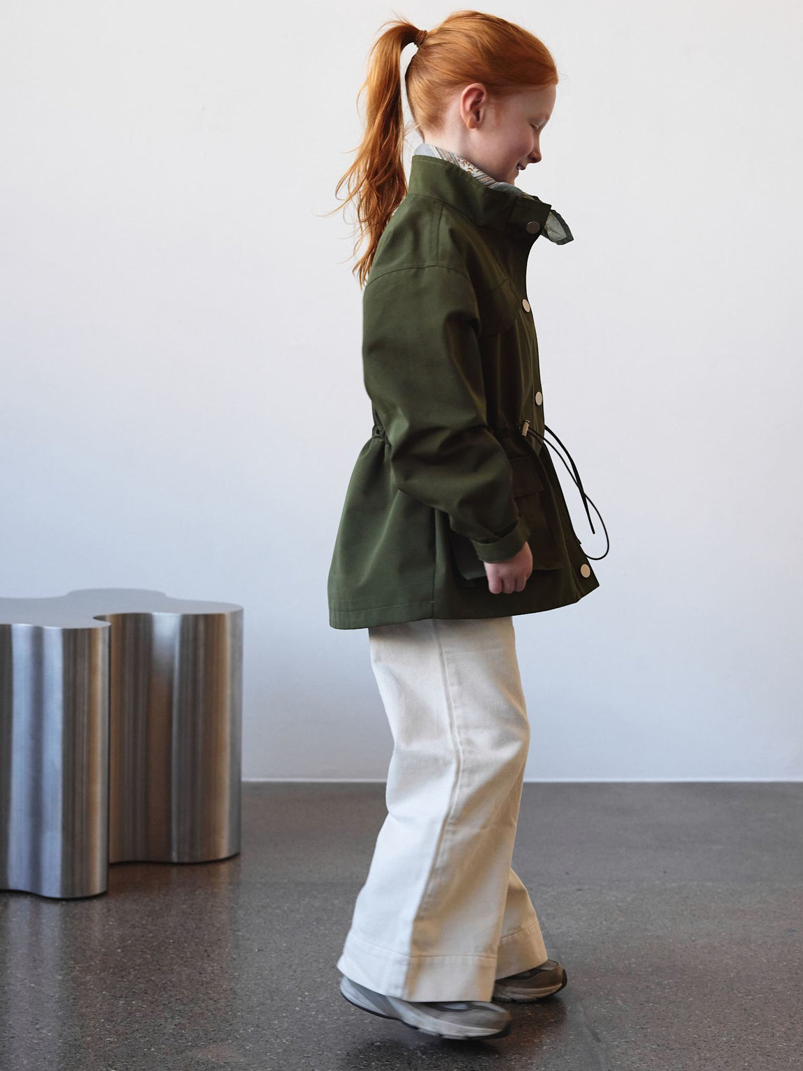 TRACY KIDS JACKET - ARMY