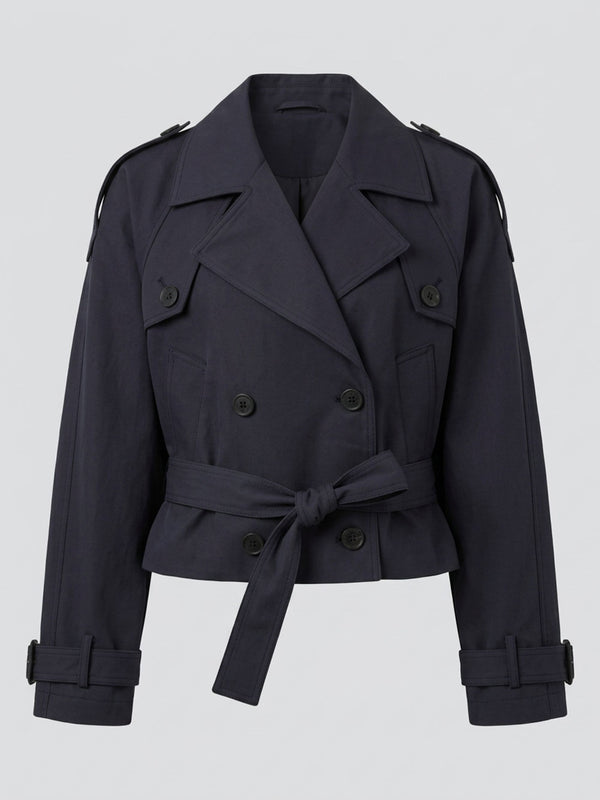 BOBBY CANVAS JACKET - NAVY