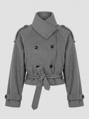 BELLO WOOL JACKET GREY