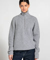 UMA ZIP KNIT - GREY