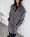 KYLIE WOOL COAT - GREY