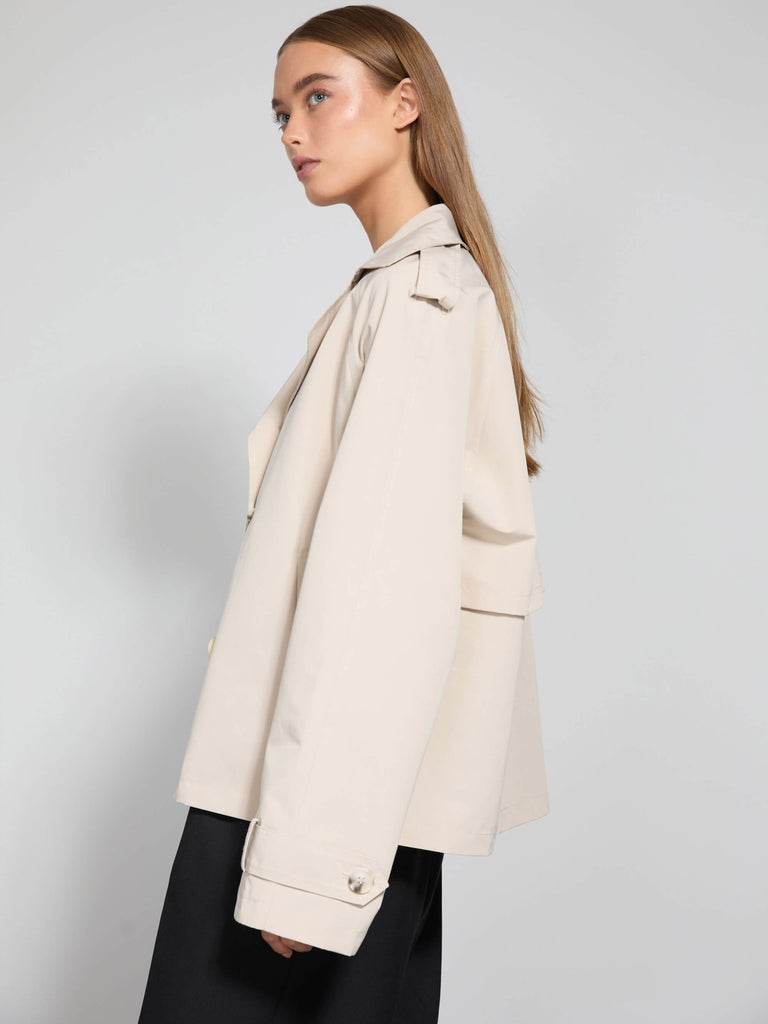 CAROLINE TRENCH JACKET - BEIGE