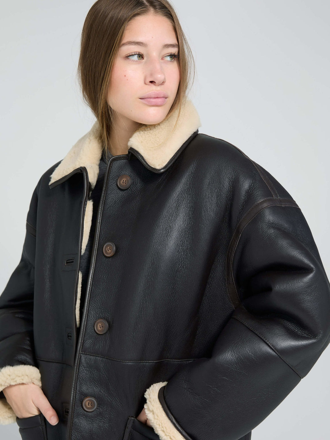 CARRIE JACKET - BROWN