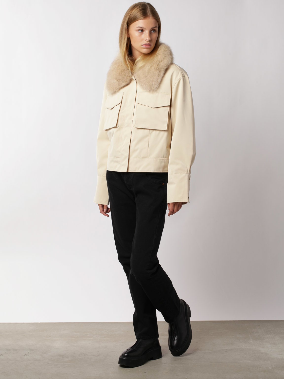 CHARLIE JACKET - SAND TECH