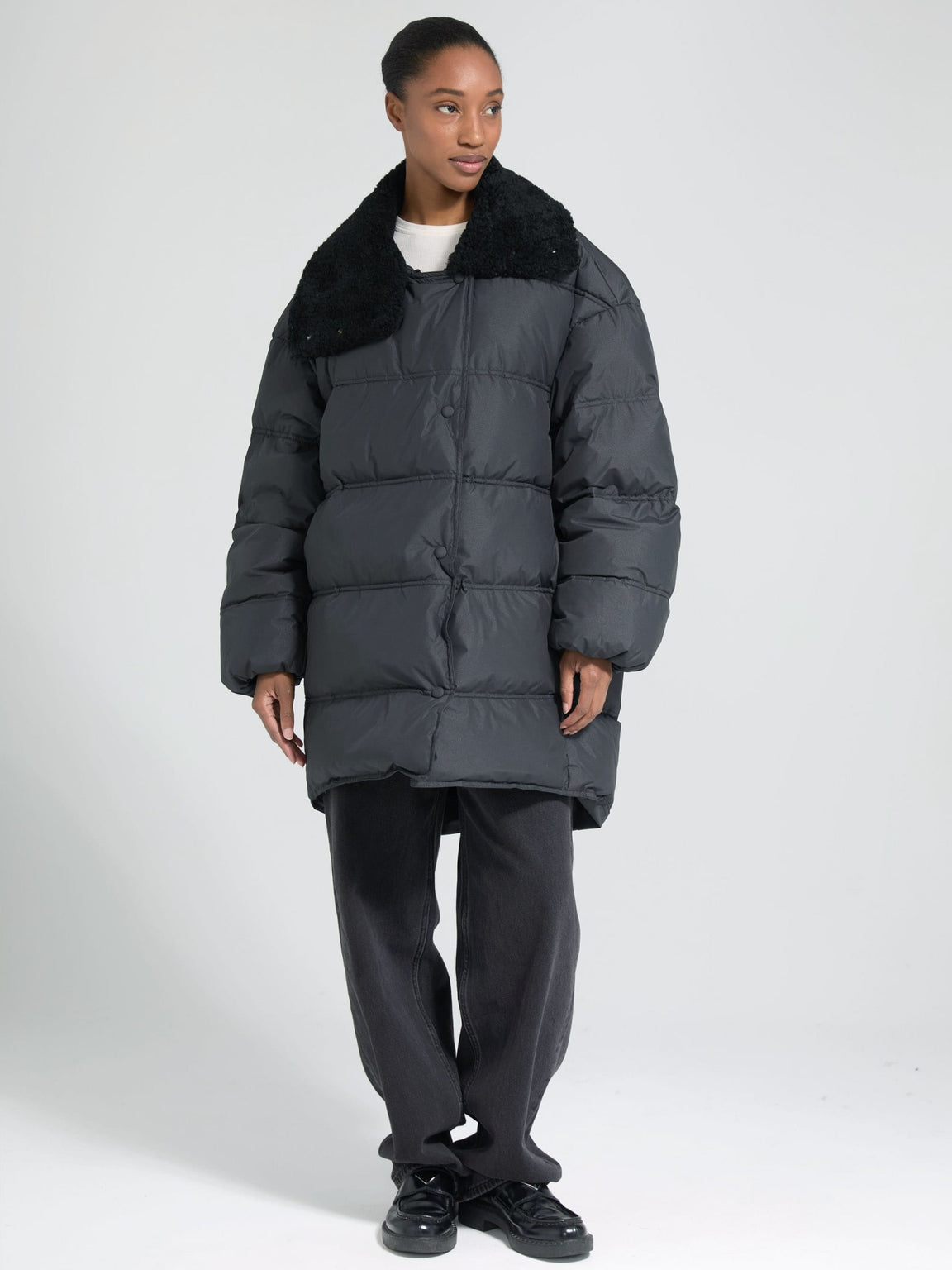 DANNY DOWN COAT - BLACK