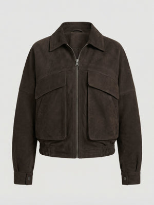 ESME JACKET - BROWN