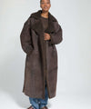 GRACE COAT - BROWN