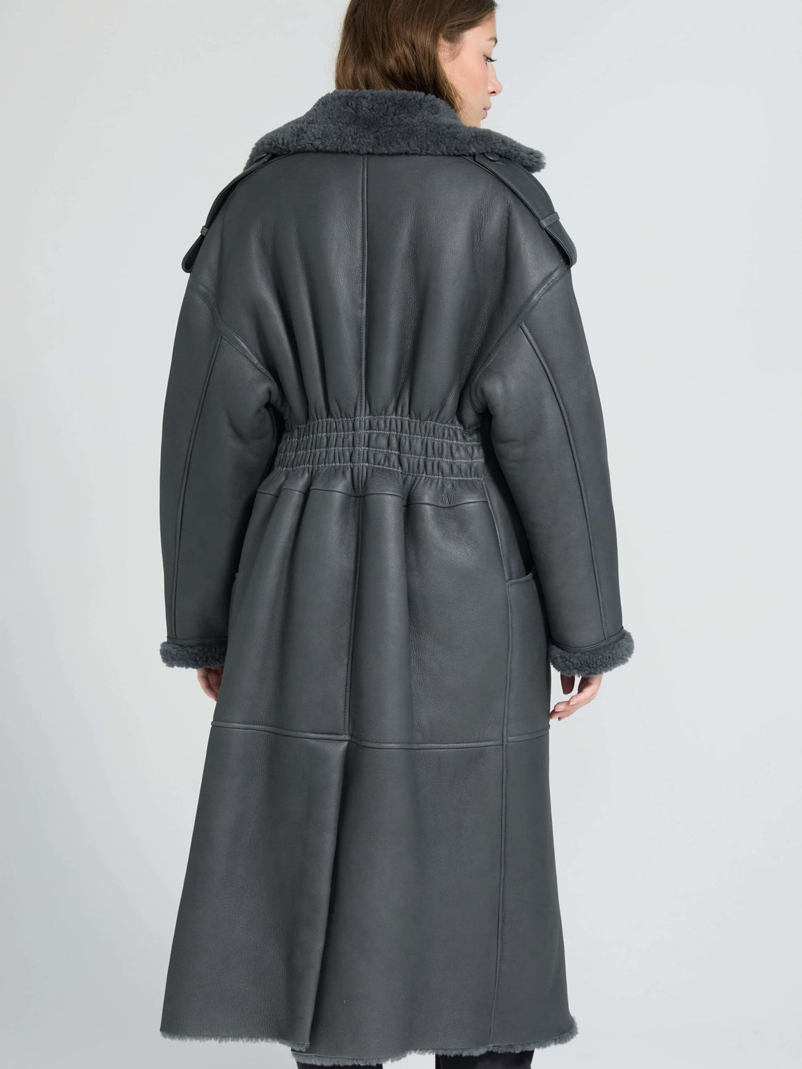 HARPER COAT - DARK GREY