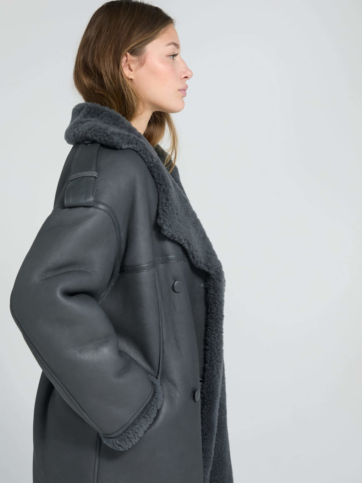 HARPER COAT - DARK GREY