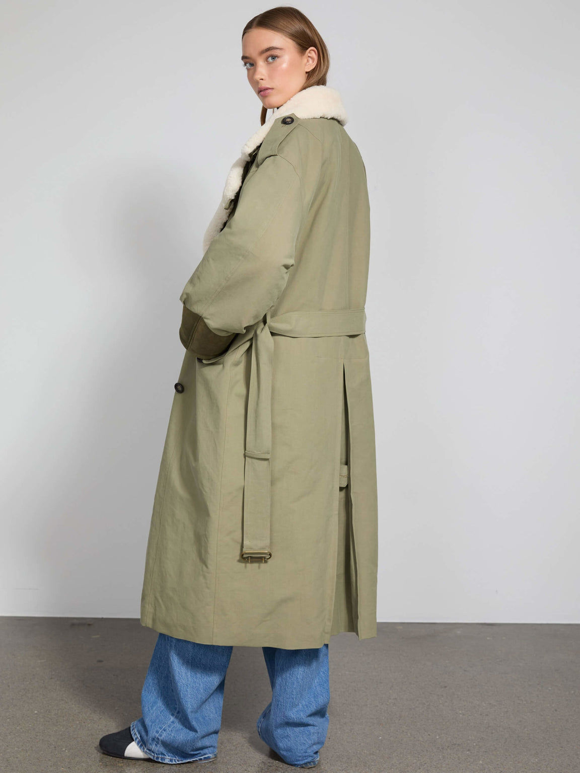 BARLIE COAT - ARMY