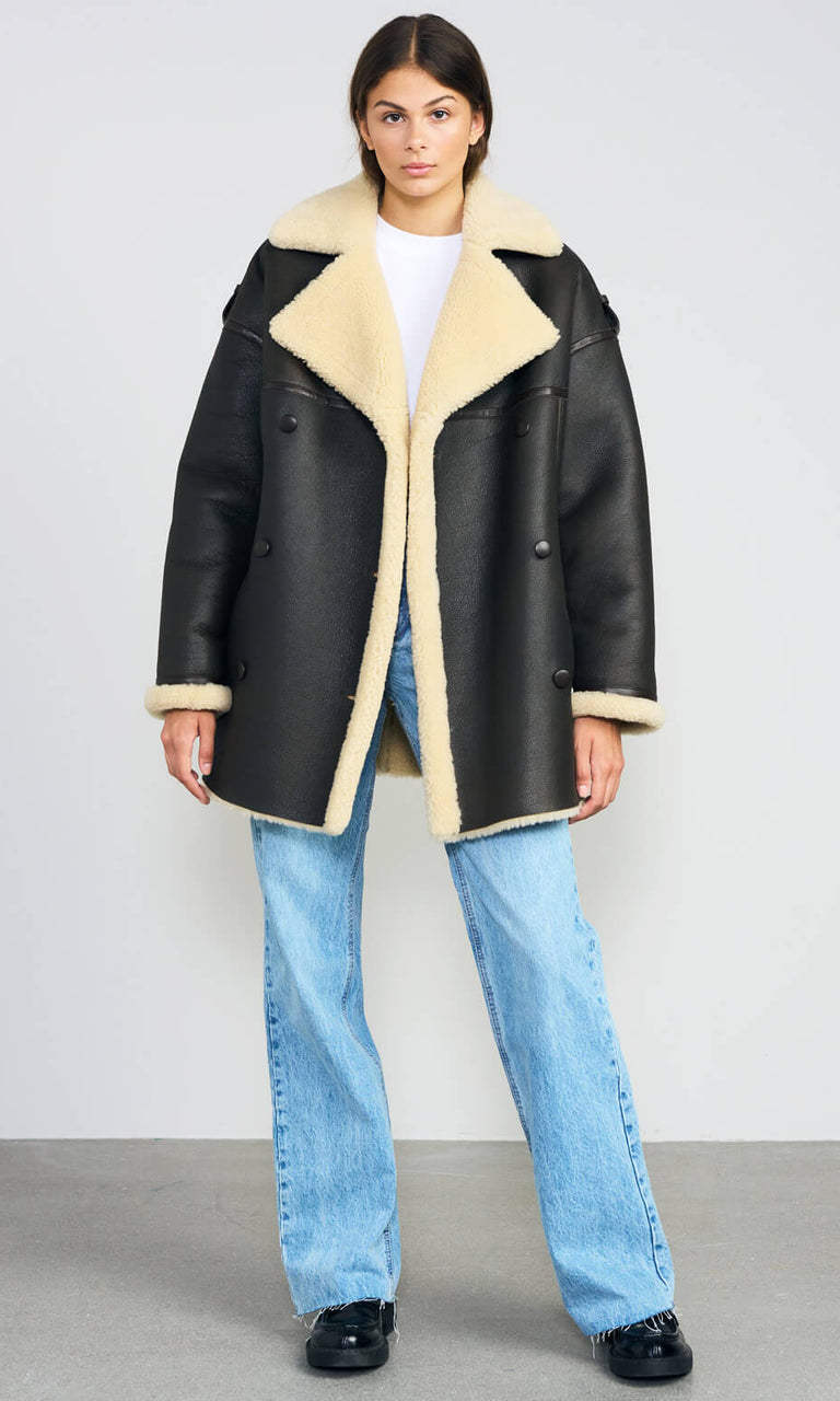 MARLIN JACKET - DARK BROWN
