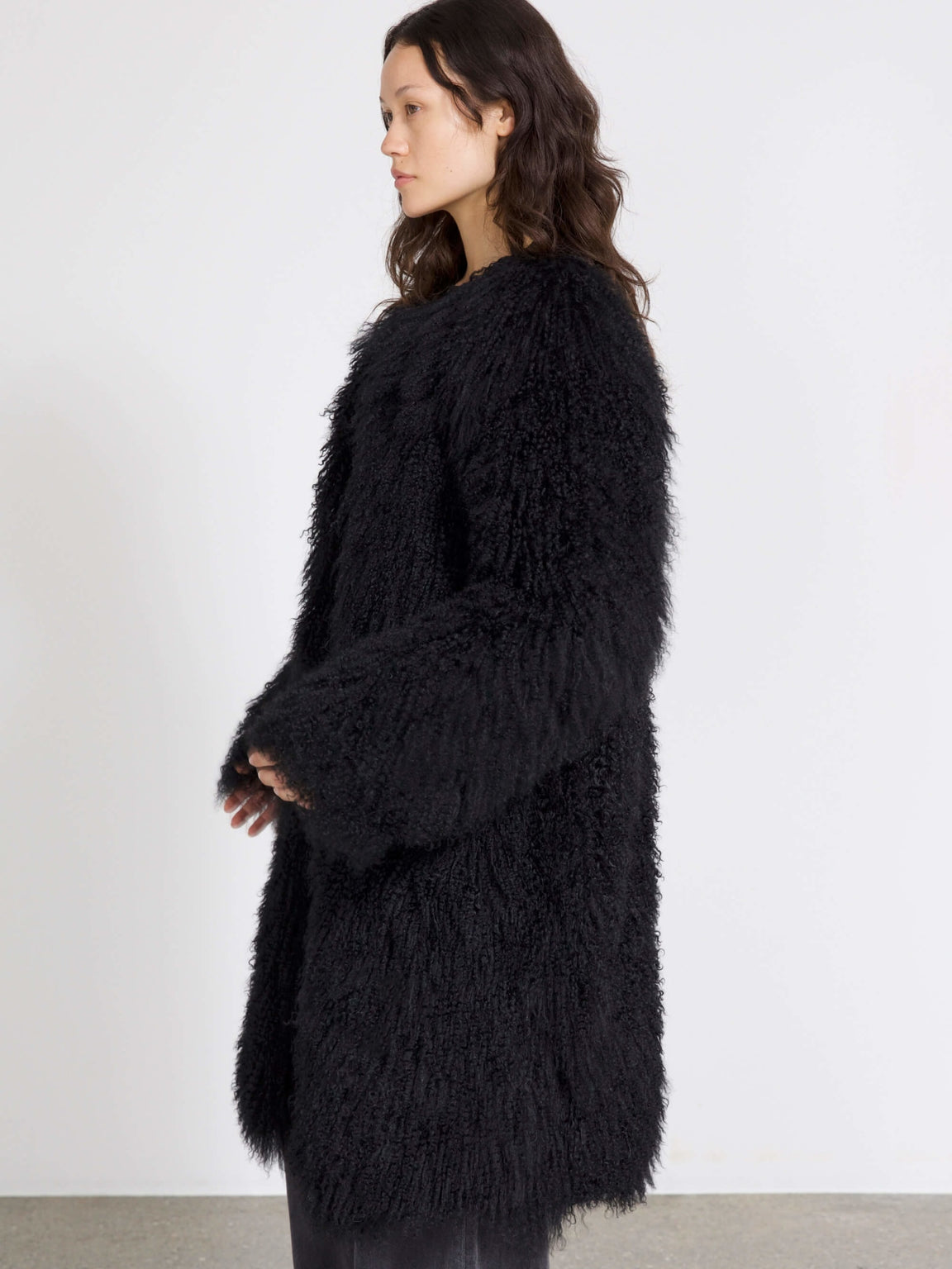 CARLY COAT - BLACK