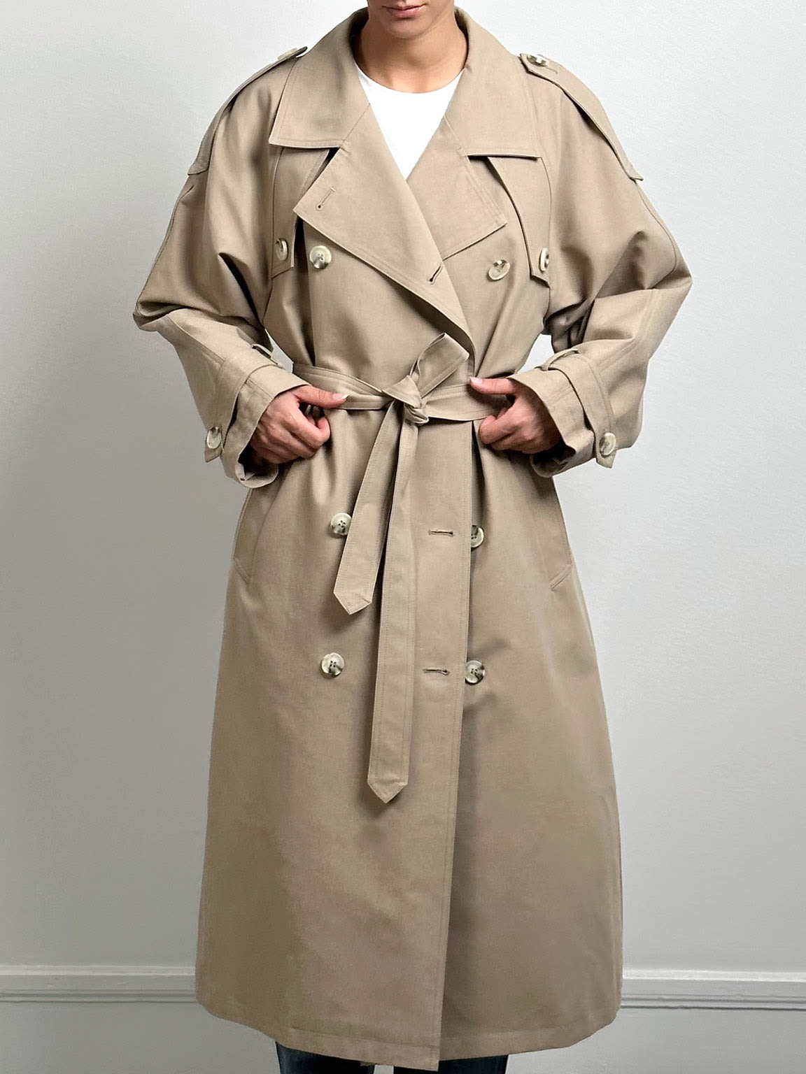 canvas trench coat