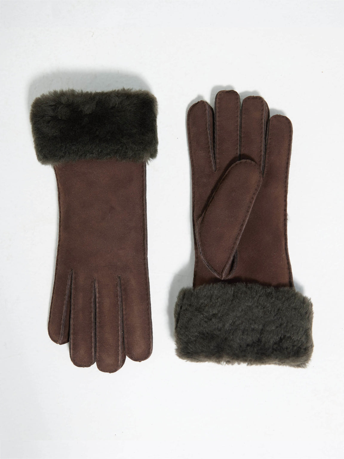 ROXY GLOVE - DARK BROWN