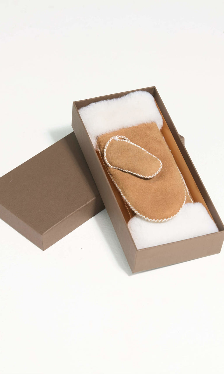 ROXY MITTEN - NATURAL BROWN
