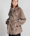 BEA JACKET - DARK BEIGE