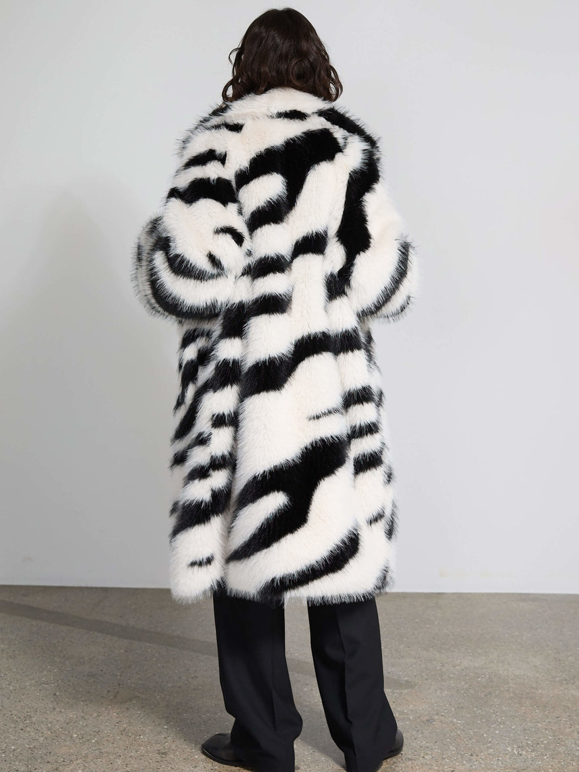 TIA COAT - ZEBRA