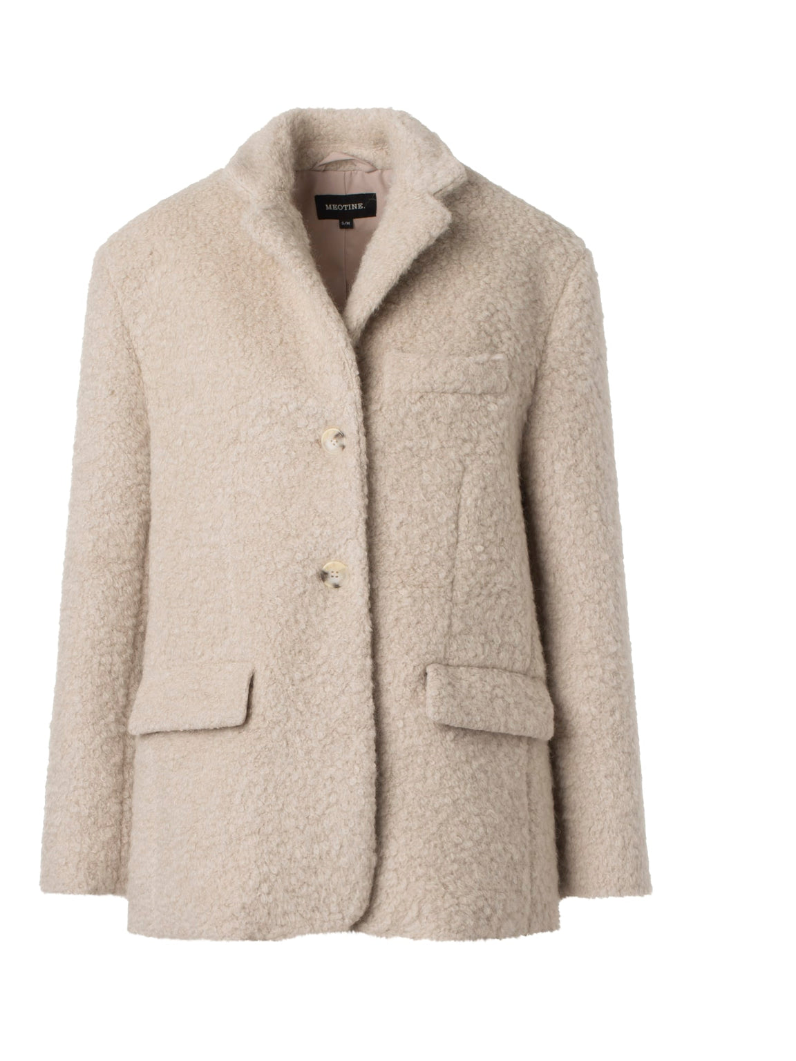 EMMI WOOL BLAZER - BEIGE