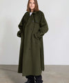 BEA WOOL COAT - GREEN